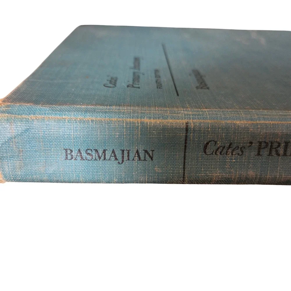 Cates Primary‎ Anatomy Fourth Edition Hardcover Medical Textbook Basmajian 1960